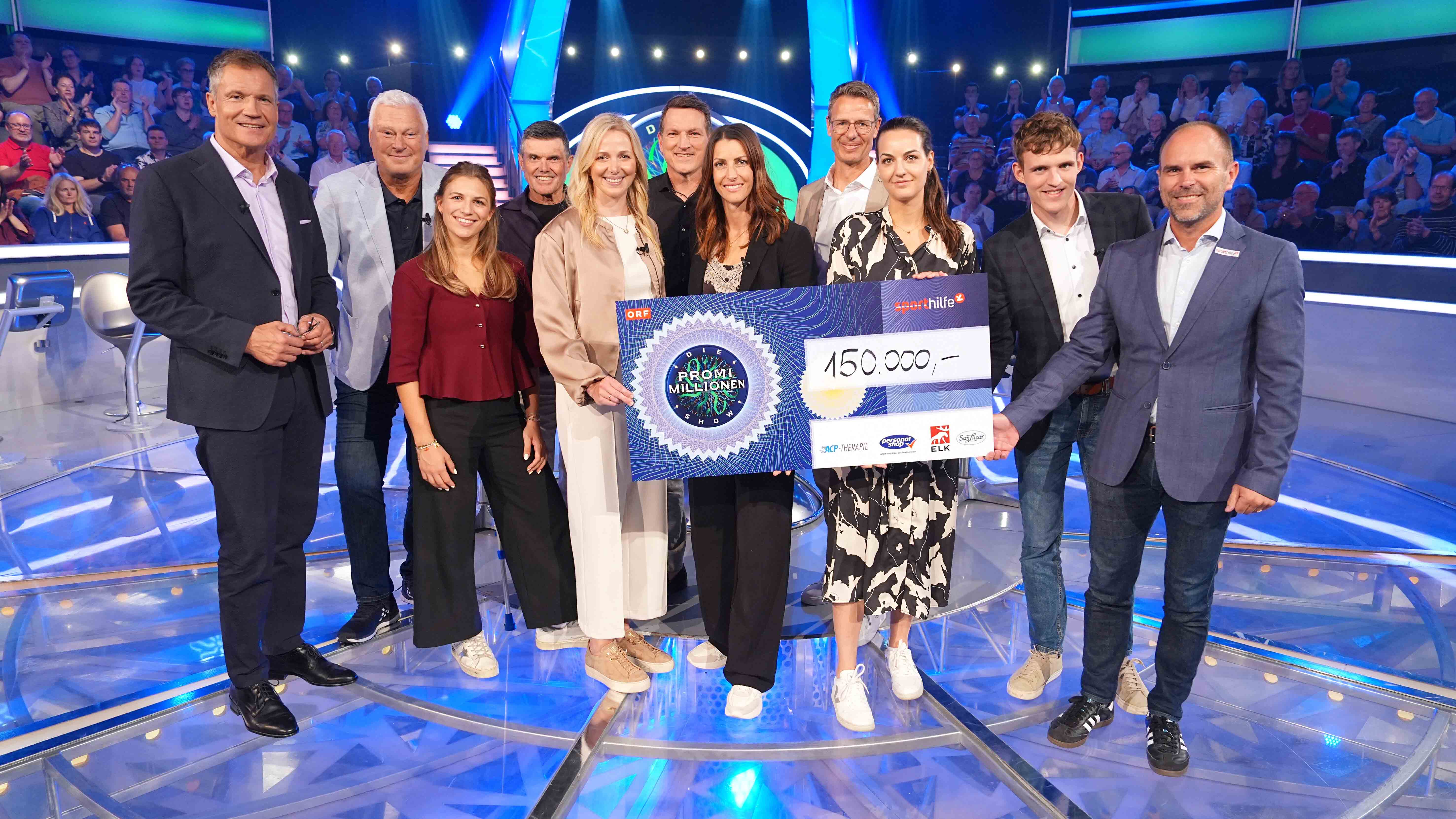 150.000 Euro für die Sporthilfe