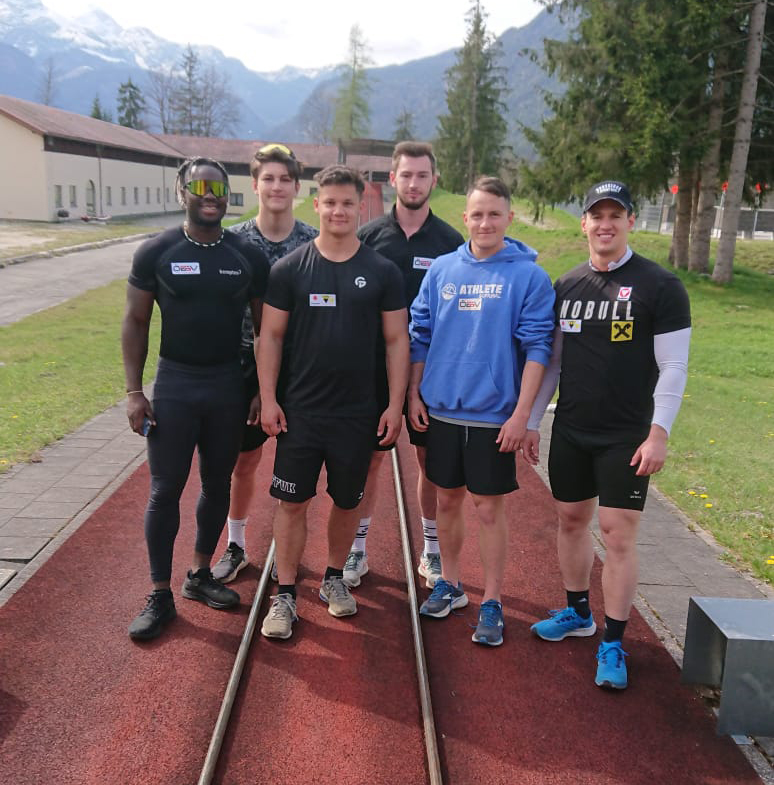 Trainingsstart in Berchtesgaden